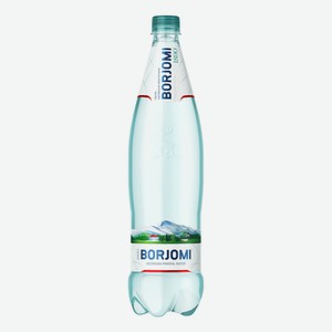 Вода минеральная природная Borjomi газированная 1 л