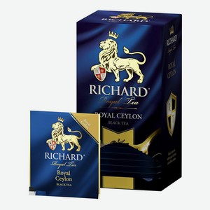 Чай черный Richard Royal Ceylon в пакетиках 2 г х 25 шт