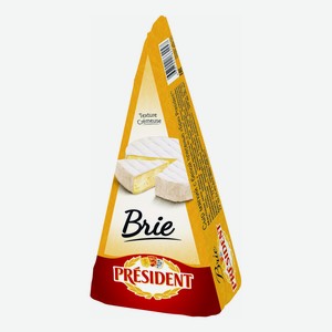 Сыр мягкий President Brie с белой плесенью 60% ~350 г