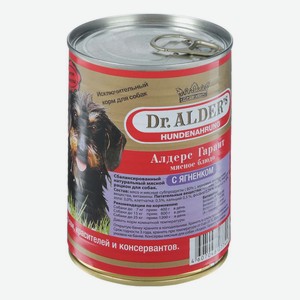 Влажный корм Dr. Alder s для собак Мясное блюдо с ягненком 400 г