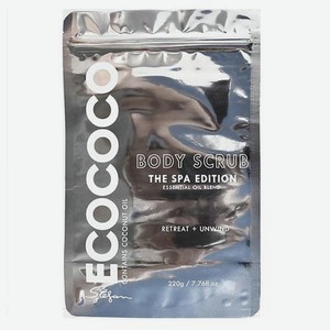 ECOCOCO Скраб для тела с кокосом и эфирными маслами
