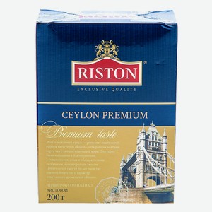 Чай черный Riston Ceylon Premium 200г