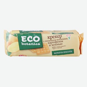 Крекер Eco-botanica с пищ волокнами картофель/зелень 175г
