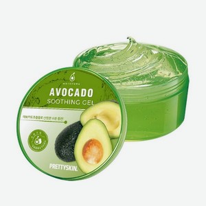 Мультифункциональный гель для лица и тела Prettyskin   Avocado   с авокадо 300мл