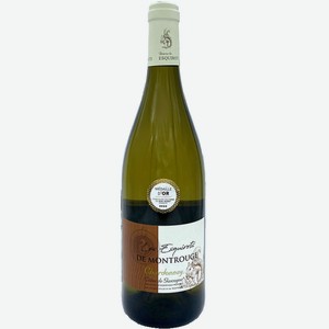 Вино LES ESQUIROTS DE MONTROUGE CHARDONNAY 0.75л.