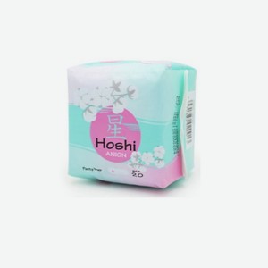 Ежедневные прокладки Hoshi Anion Panty Liner, 150 мм, 20 шт