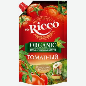 Кетчуп Мистер Рикко томатный 300 гр д/п (Нэфис)
