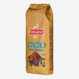 Какао CARRARO Cacao Zuccherato, 250 г