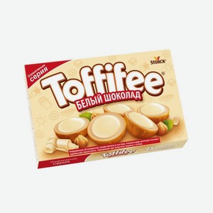 Toffifee Конфеты белый шоколад 125г