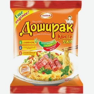Лапша Коя Доширак Квисти 70г бекон в магазине Апекс - цена, где купить ...