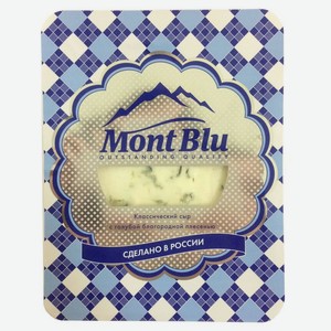 Сыр мягкий MontBlu с голубой благородной плесенью 50%, 100 г