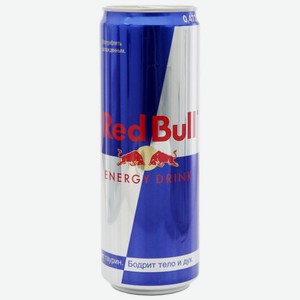 Напиток энергетический Red Bull, 473 мл, металлическая банка