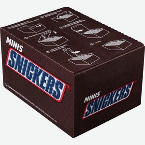 Конфеты Snickers Minis шоколадные, 1 кг