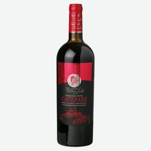 Вино Wine Guide Саперави красное сухое Россия, 0,75 мл