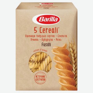 Макаронные изделия Barilla Fusilli 5 Cereali, 450 г