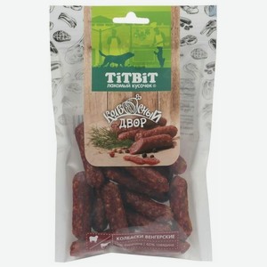 Лакомство для собак TiTBiT  Венгерские  колбаски, 5 ш 80 г