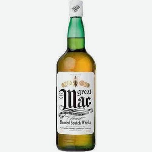 Виски Шотландский Грэйт Мак 40% 0,7л