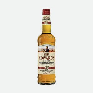 Виски Шотландский Сир Эдвардс 40% 1л