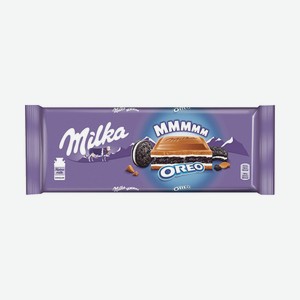 Шоколад  молочный Milka Oreo, 300 г