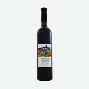 Вино Нарикала Мукузани Красное Сухое 13% 0,75л
