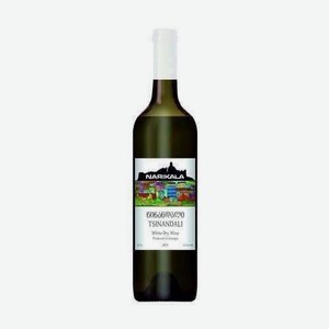 Вино Нарикала Цинандали Белое Сухое 12,5% 0,75л