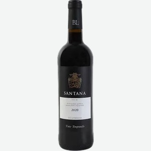Вино Ла Манча Сантана Темпранильо 0,75л КСХ 13% Испания