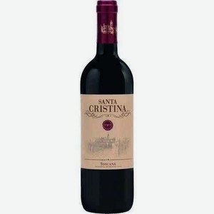 Вино Санта Кристина Тоскана Красное Сухое 12,5% 0,75л