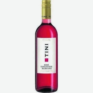 Вино Тини Розе Розовое Полусухое 12% 0,75л
