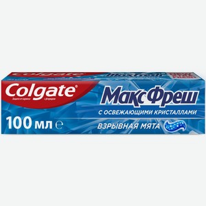 Зубная паста Colgate Макс Фреш Взрывная мята 100мл