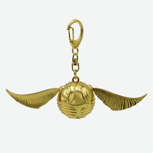 Коллекционный металлический брелок Гарри Поттер Золотой Снитч 12 см HP8400