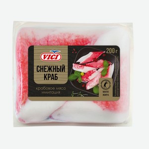 Крабовое мясо Снежный краб Vici 200г