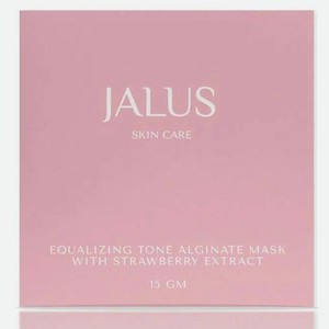 JALUS Альгинатная маска выравнивающая тон с экстрактом клубники