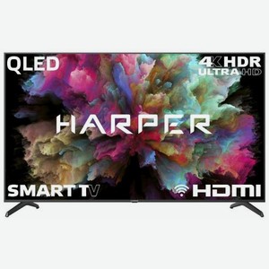 Телевизор Harper 75  75Q850TS черный