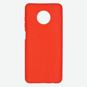 Чехол силиконовый Alwio для Xiaomi Redmi Note 9T soft touch красный