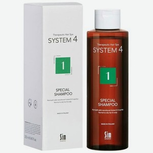 Терапевтический шампунь System 4 Special Shampoo 1 75 мл