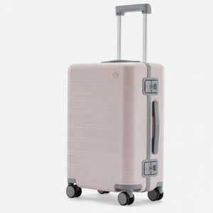 Чемодан NINETYGO Manhattan Frame Luggage 20  розовый