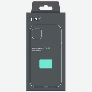 Чехол клип-кейс PERO софт-тач для Samsung A33 бирюзовый