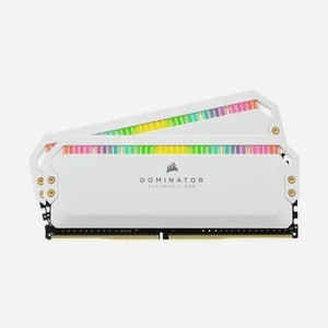 Память оперативная DDR4 Corsair Dominator Platinum 16Gb (2x8Gb) 3600MHz pc-28800 RGB white (CMT16GX4M2C3600C18W)