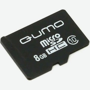Карта памяти QUMO MicroSDHC 8Gb Сlass 10 (QM8GMICSDHC10NA)