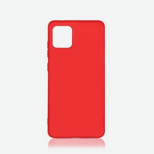 Чехол DF для Samsung Galaxy A03 Core Silicone Red sOriginal-33