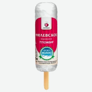 Мороженое  Айсберри  пломбир в шок. глазури, Филёвское эскимо, 80 г