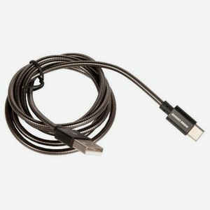 Кабель More choice K31a USB 2.1A для Type-C быстрый ампер 1м черный