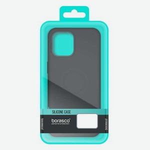 Чехол BoraSCO Silicone Case матовый для Infinix HOT 12 Play NFC черный