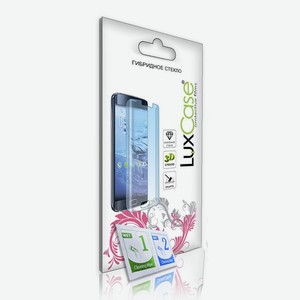 Стекло гибридное 3D LuxCase для Xiaomi 12 Pro, Черная рамка, Прозрачное, Front, 0,15 мм 83271