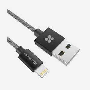 Кабель MFI USB Lightning Promate linkMate-LTF2 (2m) black 6959144029733