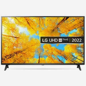 Телевизор LG 55  55UQ75006LF.ARUB черный