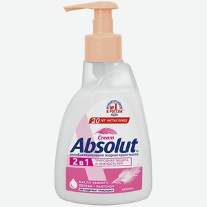 Мыло жидкое Absolut Classic Нежное, антибактериальное с маслом чайного дерева, 250 мл