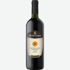 Вино Мастио делла Лоджи Монтепульчано д Абруццо крас. сух. 12,5% 0,75 л /Италия/