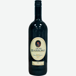 Вино Дон Барросо кр п/сл 11,5% 0,75л /Испания/