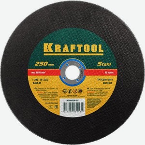 Круг отрезной метал Kraftool 230x1.6x22.23мм